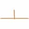 Ekena Millwork Eugene Smooth Timber Gable Bracket, Western Red Cedar, 108"W x 49"H x 1 1/2"D x 3 1/2"F, 11/12 Pitch GBW108X49X0204EUG00SWR - alternate 5